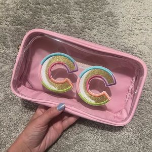 clear stoney clover small pouch